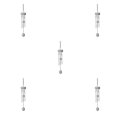 thumbnail image 3 of mmirethe Multiple Styles And Colors Wind Chimes For Wide Application Unique Style Wind Chime Pendant gray锛坮oundwood锛?5Set, 3 of 6
