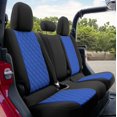 thumbnail image 5 of FH Group Neoprene Waterproof Custom Fit Car Seat Covers for 2020-2024 Jeep Gladiator Blue, 5 of 5