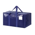 thumbnail image 2 of Large Christmas Tree Storage Bag | Compressible Comforter & Holiday Decor Storage Organizer with Handles | Waterproof PE Plastic for Bedding, Pillows & Seasonal Items, 2 of 7