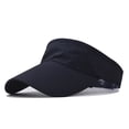 thumbnail image 1 of Adult Casual Fashion Solid Adjustable Outdoor Sunshade Breathable Visors Hat, 1 of 4