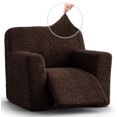 thumbnail image 1 of CHOK 2024 Housse pour Causeuse Inclinable - Gris Pâle Uni - Housse pour Fauteuil Inclinable 2 Places, 1 of 8