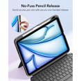 thumbnail image 2 of ESR iPad Air 11" (M3/M2) & 5th/4th Gen Flex Keyboard Case, Ultra-Light Magnetic Detachable Keyboard with Writing/Viewing Modes, Larger Precision Trackpad,, 2 of 9
