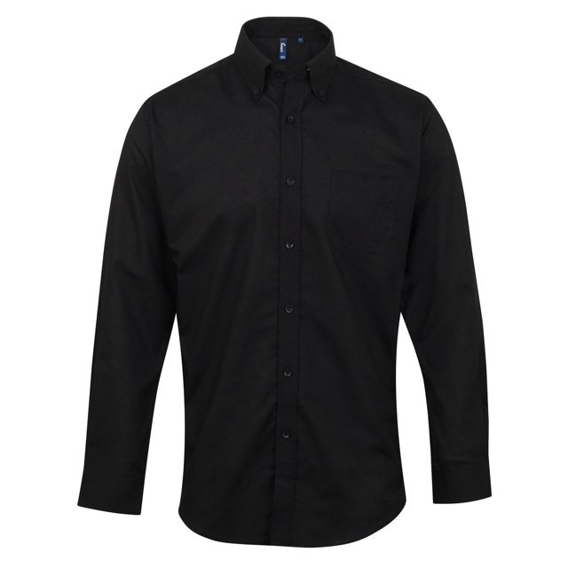 Premier Chemise de Travail Oxford à Manches Longues pour Hommes Signature