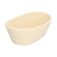 thumbnail image 4 of Bread Fermentation Basket, Bread Proofing Basket Safe  For Family For Bakery For Friends For Home Beige Oval 21x14x8cm, 4 of 8