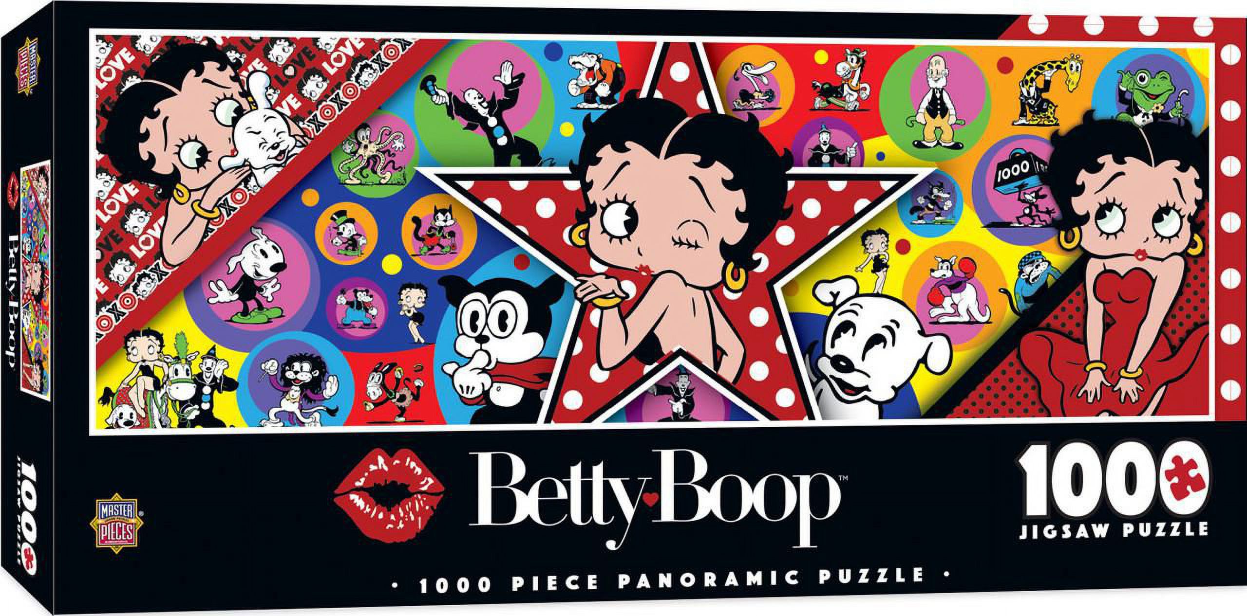 Masterpieces Puzzle Company Betty Boop Casse-Tête Panoramique De 1000 Pièces
