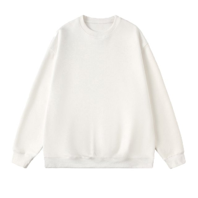 AherBiu Chandail à Col Rond pour Homme à Manches Longues Doublé en Molleton Coupe Ample Chandail Décontracté en Coton Mode 2024 Chandails