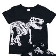 thumbnail image 4 of Kid Boys Dinosaur Print Short-sleeve Top Pants Outfits Set, 4 of 5
