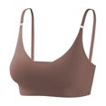 thumbnail image 1 of Timegard Seamless Bras for Women Wireless Spaghetti Strap Full Support Breathable Comfy Daily Bras, 1 of 2