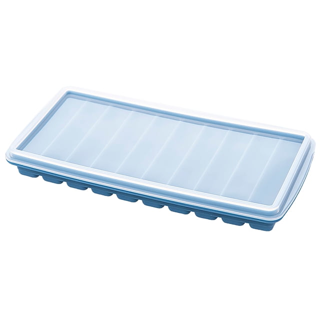 TIMIFIS Ice Tray Mold Strip Shape Ice-Cube Maker Ice Tray Storage Container with Cover Kitchen Gadgets