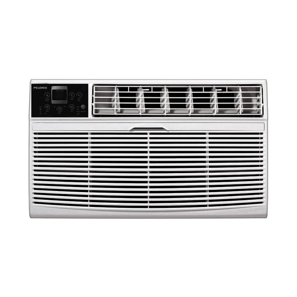 Pelonis 10,000 BTU 230V Through-the-Wall Air Conditioner with Heat - Remote