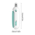 thumbnail image 3 of EGNMCR Pet Nail Scissors Line Pet Nail Scissors With Files Pet Supplies Suitable For Cats And Dogs Nail Scissors Plastics nail clippers, 3 of 6