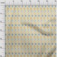 thumbnail image 2 of oneOone Cotton Cambric Fabric Diamond Geometric Print Fabric By Yard 56 Inch Wide, 2 of 4