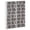 White, variant on HOMCOM Media Storage Cabinet 8-Tier DVD Shelf with Adjustable Shelves White