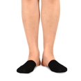 thumbnail image 4 of CHOK TeeHee Womens Seamless Toe Topper Liner Socks 5-Pack with Non-Skid Bottom, 4 of 5