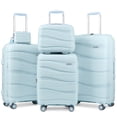 thumbnail image 1 of Joyway - 5-Piece Luggage Set PP Hardshell Spinner Suitcase with TSA Lock - (Expandable Carry-On 20 Inch) (24 Inch 28 Inch) for School, Travel, Weekend, 1 of 7