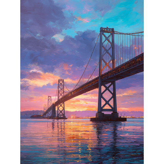 Qisvanset Sunset Sailboat Ocean Canvas Print 12x16 Inch Coffee Shop Wall Art
