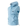 thumbnail image 2 of Ceisia UV Protection Men's Loose Fit Hooded Lightweight Quick-Dry Sun Vest Gift, 2 of 4