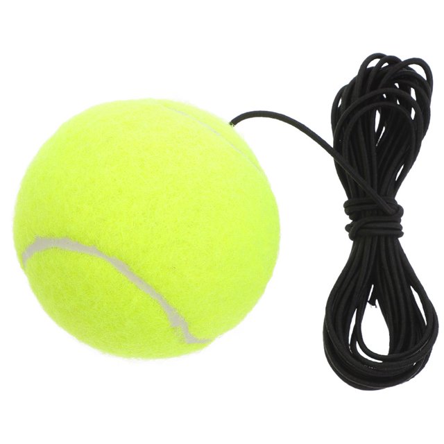 LOVEVER tennis training ball Training Tennis Ball Playground Tennis Ball Tennis Beginner Practice Tennis Ball with Rope Single People Ball 2.56”X2.56”X2.56”