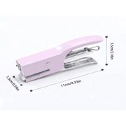 LNGOOR Macaron Color Stapler  Metal Hand Stapler  Office Stapler  Student Stapler  Office Supplies
