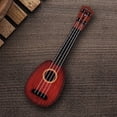 thumbnail image 1 of Toys for Girls Kids Guitar Ukulele Beginner Musical Instrument 14 Inches With 4 Strings Mini Guitar For Skill Improving Kids Play Early Educational Pre School Children Toddler Toys for 1 Year Old, 1 of 7
