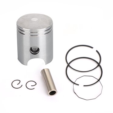 Ensemble d'Anneaux à Goupille de Piston, Alésage 52,50 mm, Compatible avec Yamaha YB 100 / AG 100 / DX 100 / LT2 LT3 100