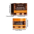 thumbnail image 3 of Brown Intensive Tanning Gel - 150g Moisturizing Tan Accelerator with Carrot Extract for Sunbeds & Outdoor Use, Non-Greasy Fast-Absorbing Self Tanner for All Skin Types, 3 of 9