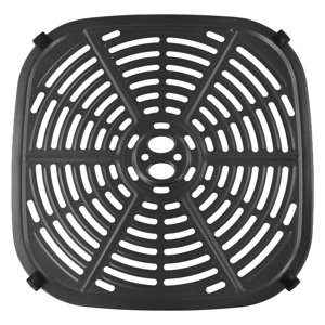Air Fryer Replacement Tray 22.5x22.5cm Square Plate Accessory Easy Clean Installation for Air Fryers Black Non-Stick Cooking Tray Part