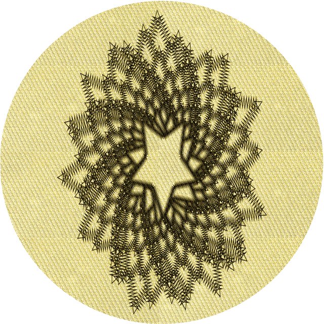 Ahgly Company Machine Washable Indoor Square Transitional Mustard Yellow Area Rugs, 3' Square
