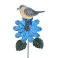 thumbnail image 1 of Mistaha Large Garden Bird and Flower Stake Goldfinch Blue Stake Creative Iron Yard Stake Fall, 1 of 8
