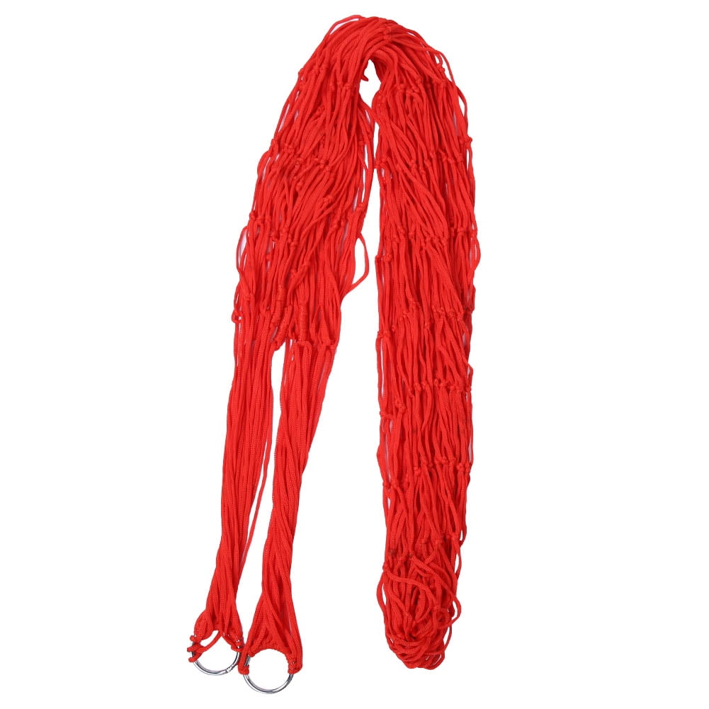 Hamac en Maille, Hamac Suspendu à Double Balançoire Confortable Hamac Double de Qualité Professionnelle