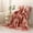 OR, variant on Amzcrzy Coral Blanket Comfortable and Breathable Printed Drawstring Flannel Scandinavian Tie-Type Velvet Office Conditioner Blanket Air Mattress Dorm Room Essentials Apartment Essentials Bedding