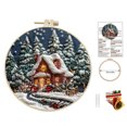 thumbnail image 2 of WMQPNNS New Trending Koofur Christmas C R O S S Stit Ch Embroidery Craft Kits ，Hand Christmas Diy Embroidery Patterns Stamped Kit Adults Kids Beginners Stamped Embroidery Kit, 2 of 4