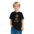 thumbnail image 3 of RXIRUCGD 2025 Vêtements d'Été pour Enfants T-shirt Imprimé Mode Mignon Col Rond Manches Courtes, 3 of 5