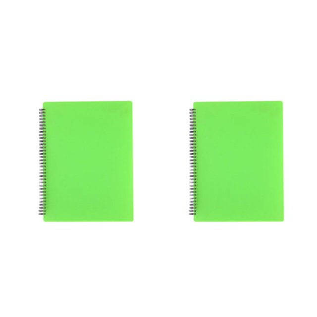 mmirethe A4 Music Folder Elegant Secures Musical Notes Lightweight And Portable green 2Set