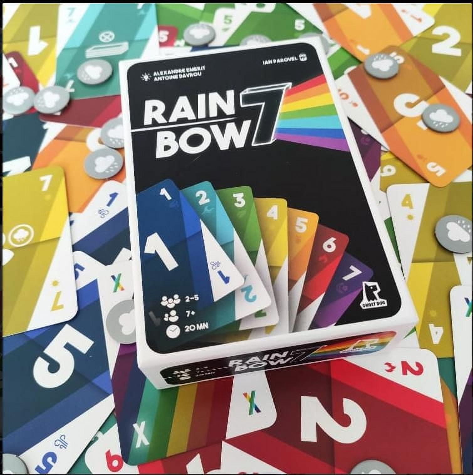 Ghost Dog Games: Rainbow 7 - Board Game for children 7+