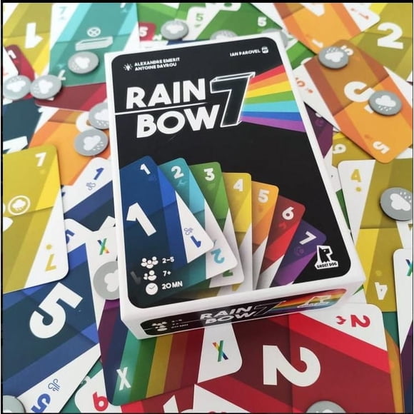 "Ghost Dog Games : Rainbow 7 - Jeu de société pour enfants de 7 ans et plus"