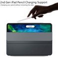 thumbnail image 4 of Étui Magnétique pour iPad Pro 11 2020, Dos Magnétique Intelligent Ultra Mince, Support Trifold avec Réveil/sommeil Automatique pour iPad Pro 11 Pouces 2020 (Rouge), 4 of 6