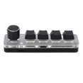thumbnail image 3 of Clavier Mécanique à une Main, Mini Clavier Programmable Plug And Play pour Bureau pour Laboratoire, 3 of 8