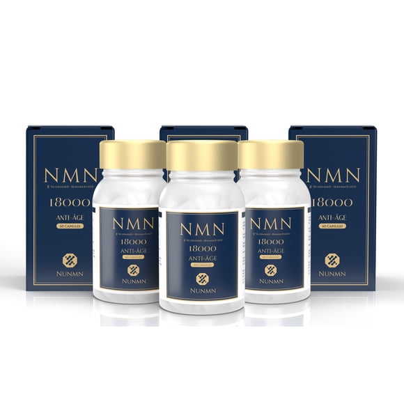 NMN Supplement 18000 NAD+ Booster Nicotinamide Mononucleotide 99.5% Purity x 6 bottles