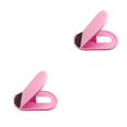 thumbnail image 1 of Ruiboury Folding Desktop Tablet Support Portable Plastic PC Holder Smartphone Bracket Pink 2Set, 1 of 6