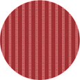 thumbnail image 1 of Ahgly Company Tapis Rond Lavable en Machine Intérieur Transitionnel Rouge, 3 Pieds Rond, 1 of 7