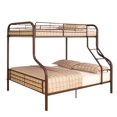 thumbnail image 2 of ACME Cairo Metal Frame Twin over Full Bunk Bed in Sandy Black, 2 of 2