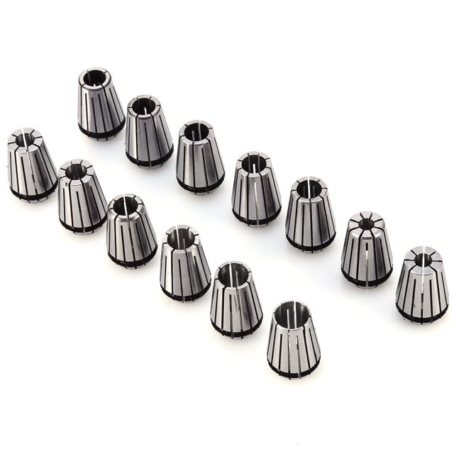 Ensemble de Pinces à Ressort, Ensemble de Pinces ER20 Pratique en Acier à Ressort de Haute Qualité 65Mn pour Accessoire de Tour de Fraisage pour Tenue de Travail CNC