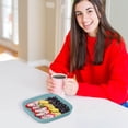 thumbnail image 5 of Avdolw 18cm Square Fruit Tray - Stylish & Spacious for Home Coffee Table, Easy Clean Snack & Candy Dish (Food Tray Only), 5 of 5