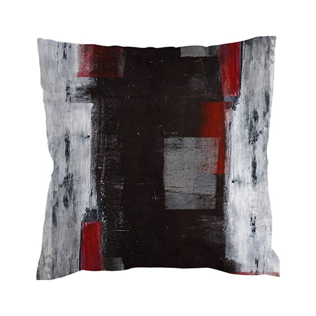 ZheElen Taie d'Oreiller Résistante aux Rides en Polyester pour Canapé Housse de Coussin Décorative Durable et Facile d'Entretien W0081-16