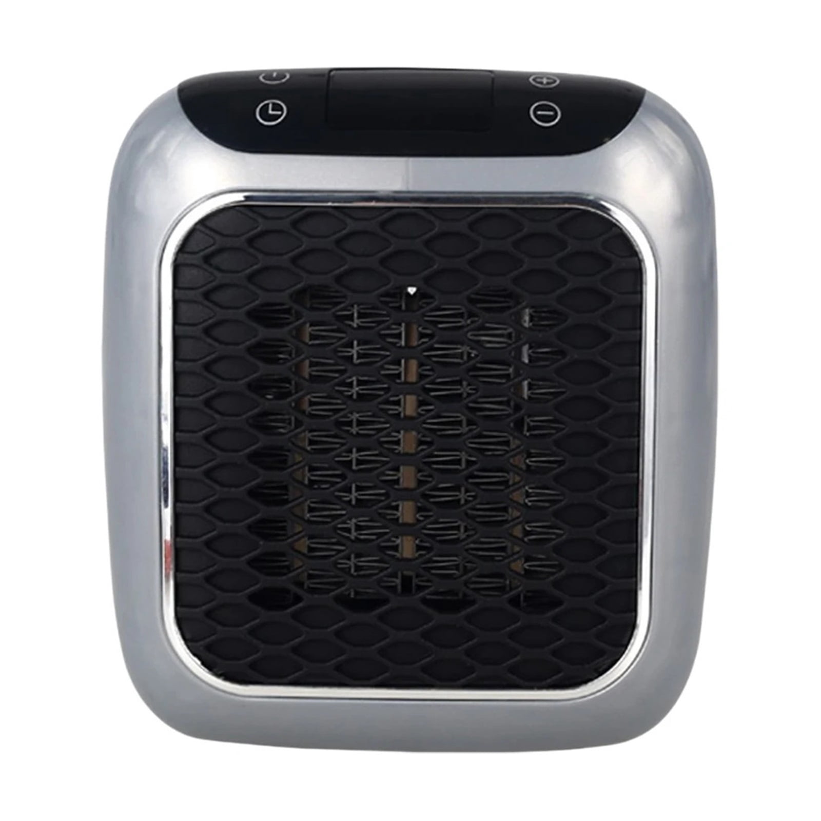 Portable Electric Heater Wall Outlet Small Space Heater with Adjustable Thermostat Room Heater Home