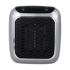 Portable Electric Heater Wall Outlet Small Space Heater with Adjustable Thermostat Room Heater Home