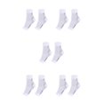thumbnail image 2 of Ruiboury 2a Set Of 2 Non-skid Compression Socks For Ankles Brace Comfortable To Wear white S/M 5Set, 2 of 6