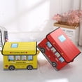 thumbnail image 4 of Automobile Storage Box Foldable Clothing Integral Box Non-Woven Film Covered Toy Sundry Storage Box, 4 of 6