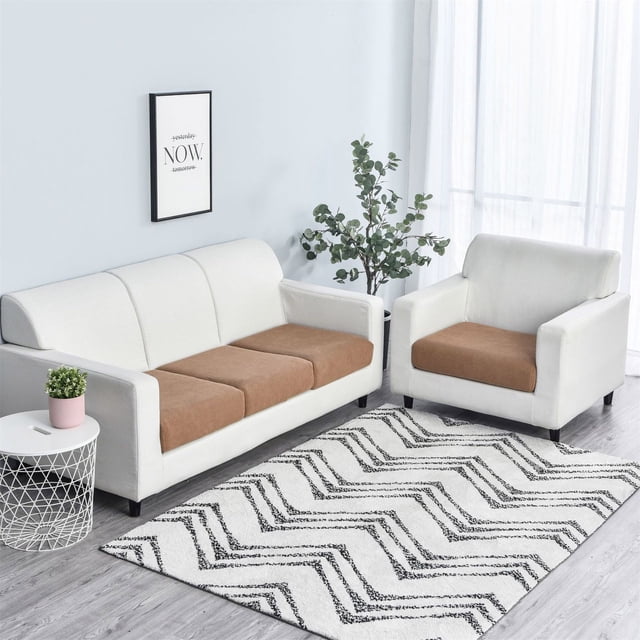 XZNGL Waterproof Cushion Sofa Seat Cover Tightly Wrapped Protection Plush Fiber Living Room